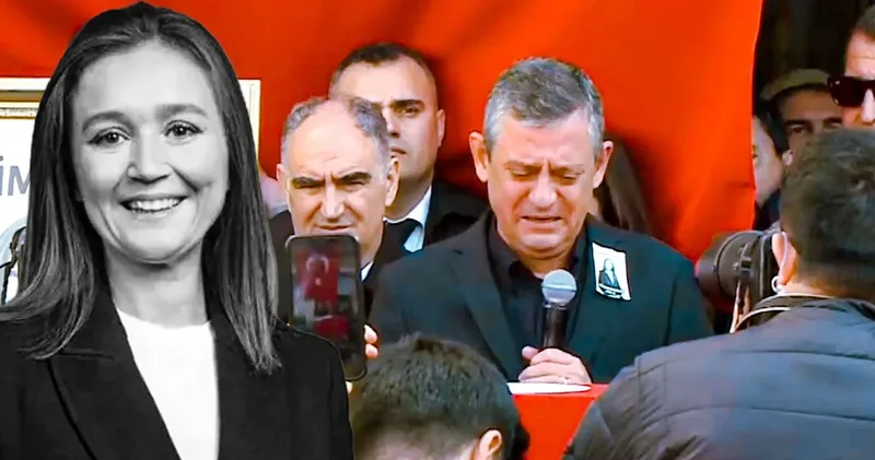 Özgür Özel Gülşah Durbay ın cenazesinde göz yaşlarına boğuldu!