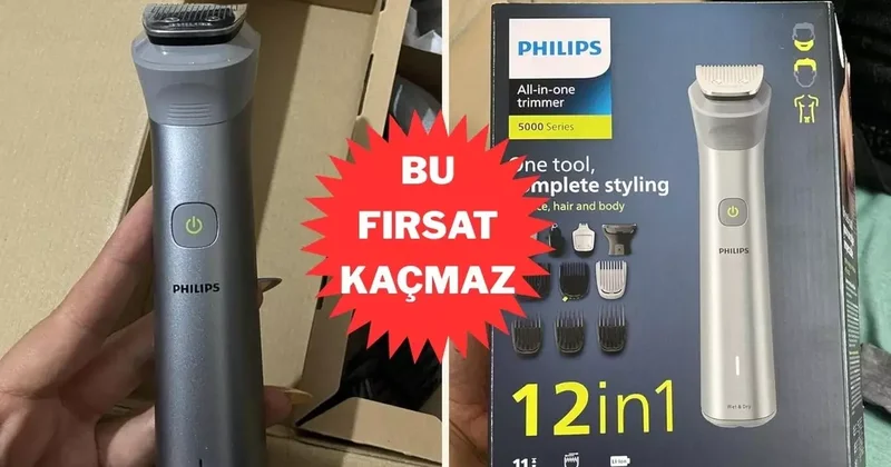 Philips tıraş makinesinde Yılın Son Fırsatları na özel indirim var!