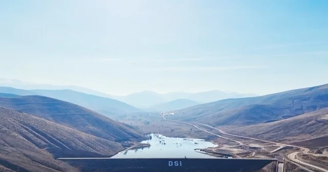 Bayburt taki Yelpınar Göleti nde su tutulmaya başlandı Bayburt Haberleri