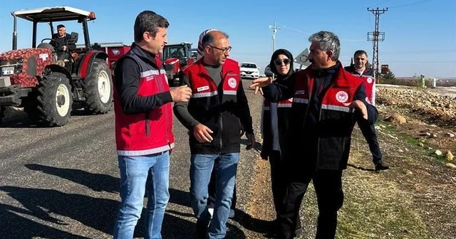 750 Dekarlık alanda gübreleme çalışması yapıldı Adıyaman Haberleri