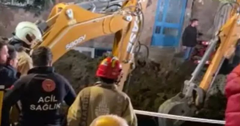 Avcılar’da İSKİ çalışmasında göçük: 1 yaralı