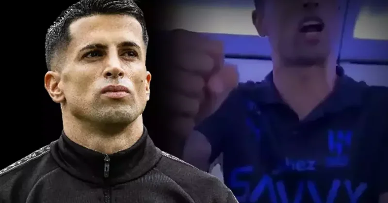 Joao Cancelo uçakta taraftar ile tartıştı! Kameraya müdahale etti Fanatik Spor Haberleri Video