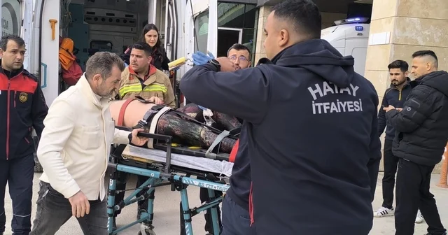 Baklık avına çıktığı zıpkınla kendini yaraladı Hatay Haberleri