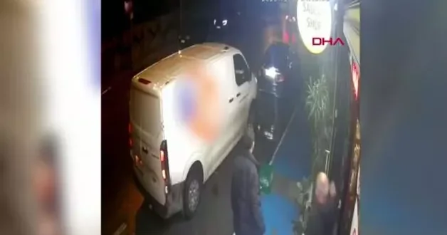 Eşime neden baktın cinayetinin güvenlik kameraları ortaya çıktı