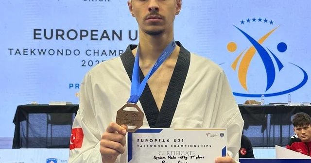 Emir Perçin bronz madalyanın sahibi oldu Düzce Haberleri