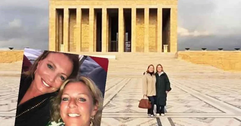 Caroline Koç ile kardeşi, Anıtkabir i ziyaret etti Sözcü Gazetesi