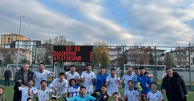 Kayseri Atletikspor zirve yarışında hata yapmadı Kayseri Atletikspor: 2 Döğerspor: 0 Kayseri Haberleri