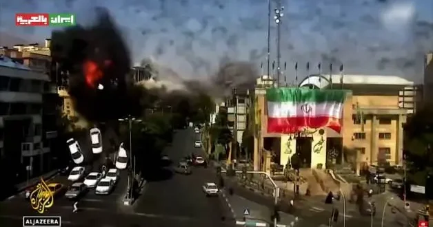 Al Jazeera, İsrail in Tahran ı vurduğu anların yüksek çözünürlüklü görüntülerini yayınladı