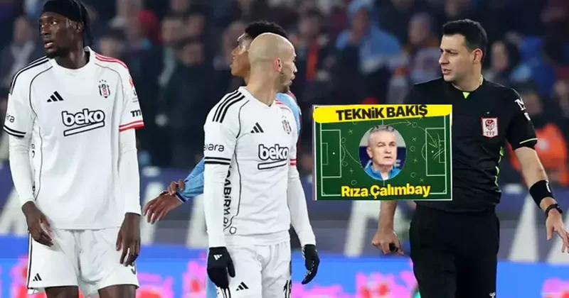Teknik direktör Rıza Çalımbay dan Trabzonspor Beşiktaş maçına teknik bakış: Şanssızlıklar gecesi Fanatik Gazetesi Beşiktaş (BJK) Haberleri Spor