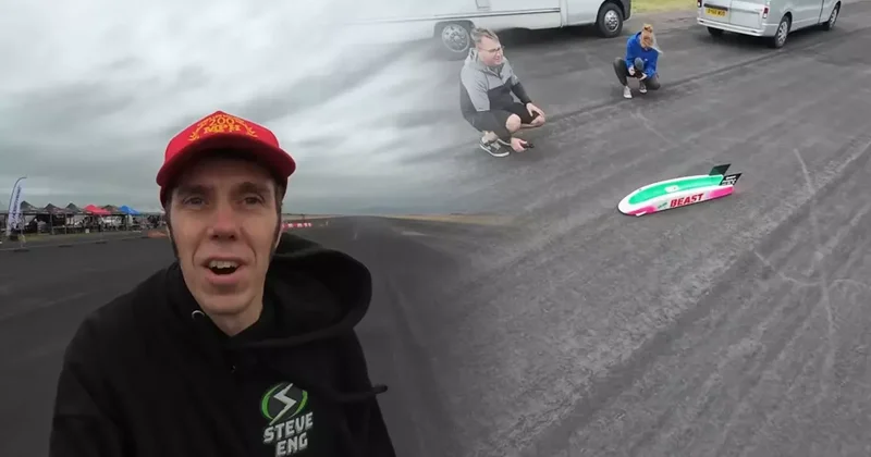 Gerçek arabaları bile geride bıraktı: 377 km/s hıza ulaşarak dünya rekoru kırdı!