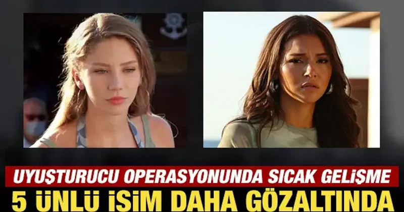 Uyuşturucu operasyonunda yeni gelişme: Ümit Karan dahil 23 şüpheli adliyeye sevk edildi