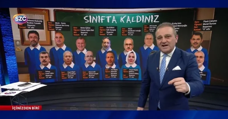 İşte milletin bakanlara karnesi: Tüm derslerden otur 0 sıfır Sözcü Gazetesi