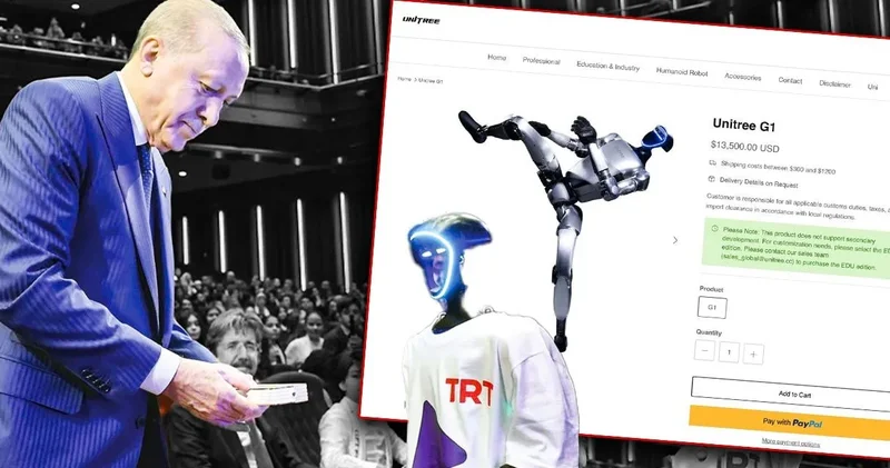 Türk mühendisler üretti denmişti: Erdoğan a kumanda veren robot Çin ürünü çıktı