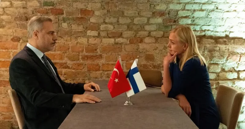 Dışişleri fotoğraf paylaştı: Hakan Fidan ve Finlandiyalı mevkidaşı görüştü