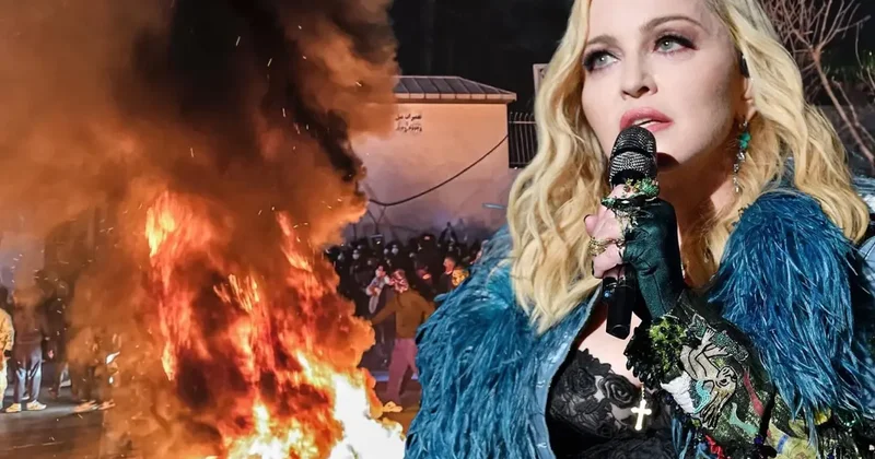 Madonna dan İran daki protestoculara destek mesajı