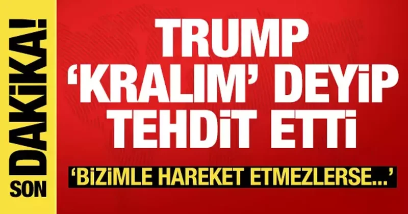 Trump tan Grönland tehdidi: Gümrük vergisi uygulayabilirim