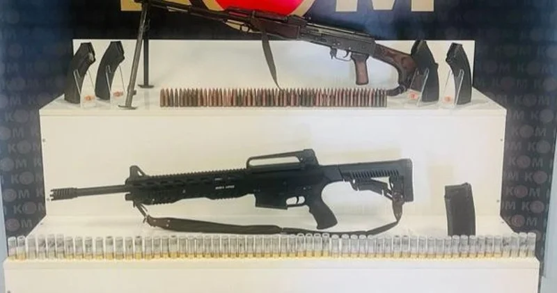 Muş ta silah ve mühimmat operasyonunda 4 zanlı yakalandı