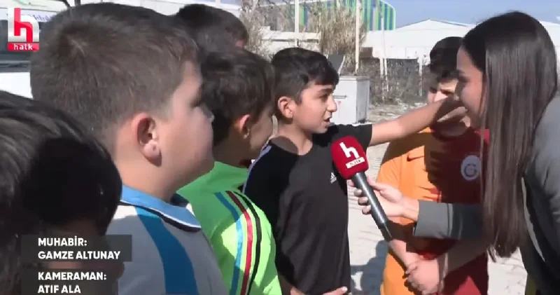 Depremzede çocuklar karne tatiline buruk girdi! Yiğit Efe nin tek bir isteği var