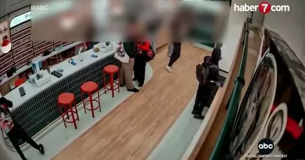 ABD de 100 bin dolarlık soygun! Silahla girip çekiçle camları kırdılar