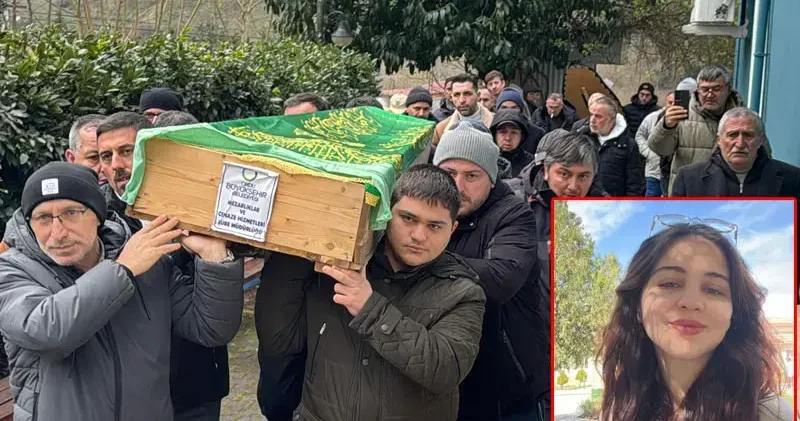 Azerbaycan da şofbenden sızan gazdan zehirlenen Büşra, toprağa verildi