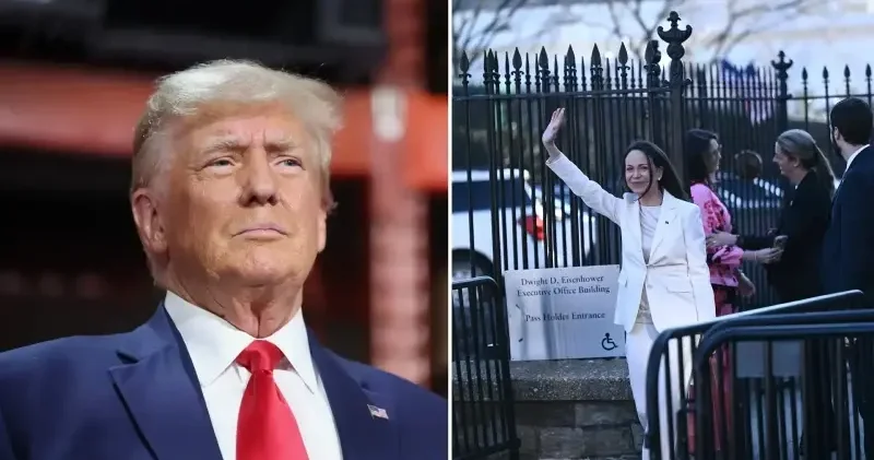 Trump Venezuela muhalefet lideri Machado ile Beyaz Saray’da bir araya geldi Amerika Haberleri