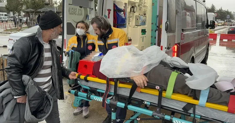 Anten tamir ederken çatıdan düştü