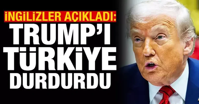 Trump ı İran a saldırmaktan Türkiye ve Körfez ülkeleri vazgeçirdi