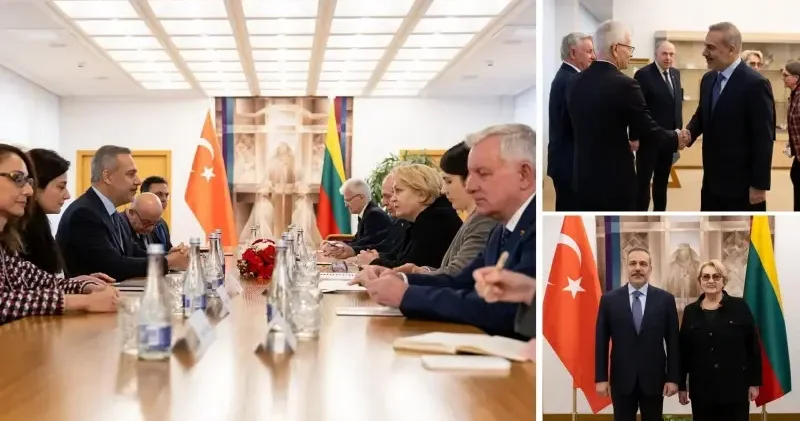 Bakan Fidan Litvanya Meclis Başkan Yardımcısı Budbergyt ile görüştü Politika Haberleri