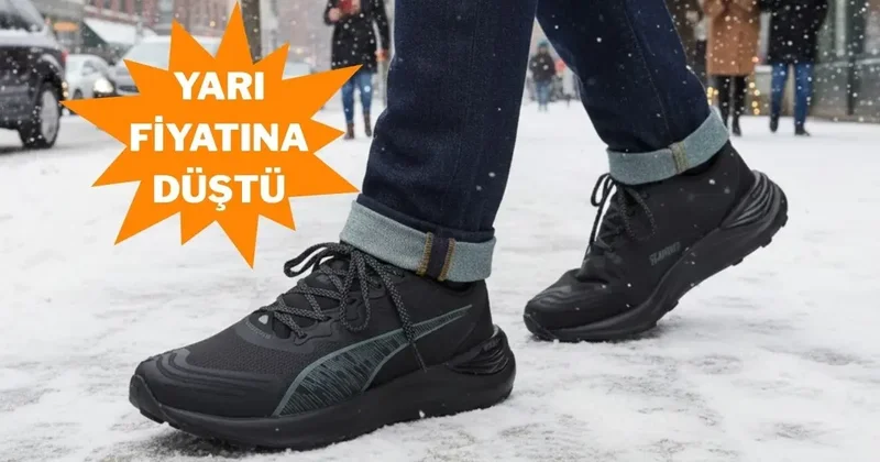 Tüm gardırobunuza uyum sağlayan Puma ayakkabı yarı fiyatına düştü!