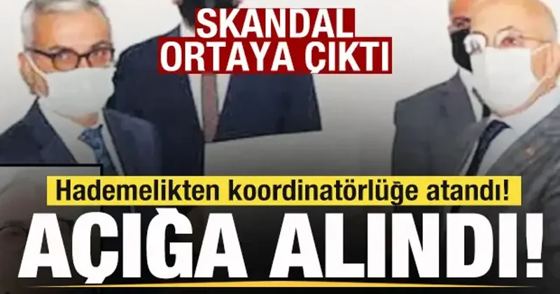Hademelikten koordinatörlüğe atandı! Diploma oyunu ortaya çıktı! Açığa alındı