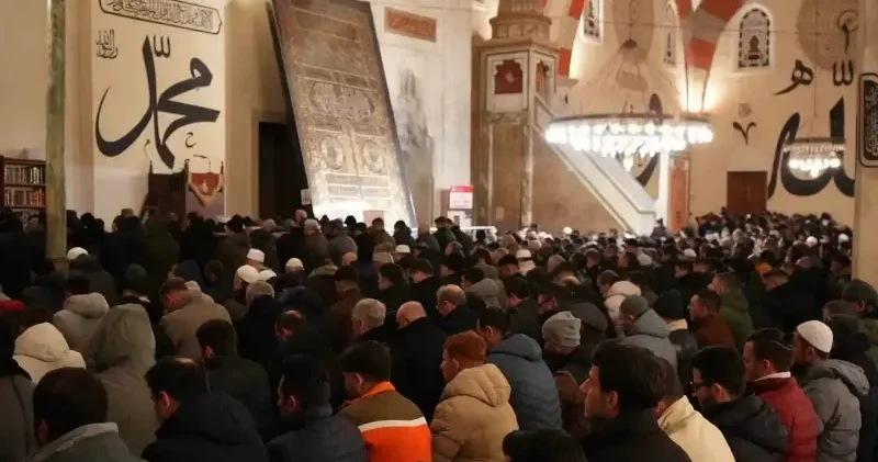 Edirne haberleri: Miraç Kandili dualarla idrak edildi Edirne Haberleri