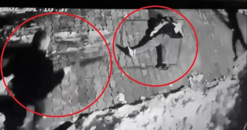 Site bahçesinde kanlı infaz! Dehşet anları kamerada Sözcü Gazetesi