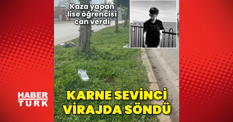 Karne almaya giderken kaza yapan lise öğrencilerinden biri öldü, diğeri ise yaralandı