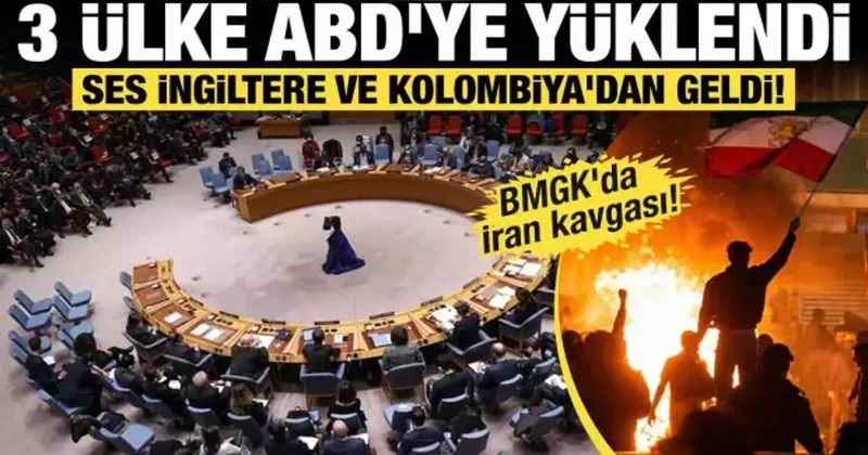 Güvenlik Konseyi İran için toplandı! BM’de protesto gerilimi: Kim ne dedi?