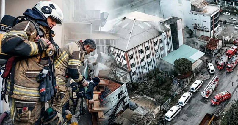İzmir’de yangın paniği! Mahsur kalanları itfaiye kurtardı