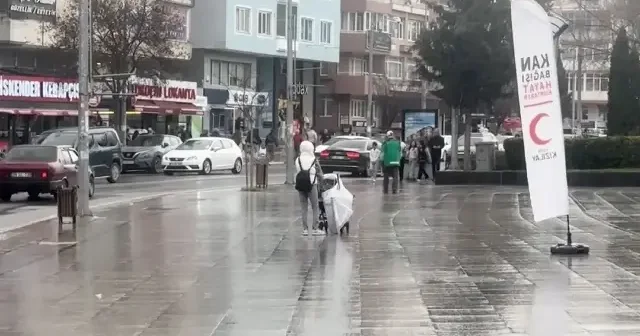 Tekirdağ da sağanak etkili oldu VİDEO İZLE