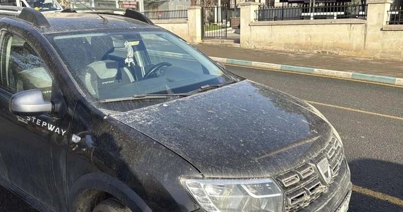 Tüm şehir gözünü bu görüntüye açtı! Geceleyin yağmaya başladı sabah tüm rengi değiştirdi