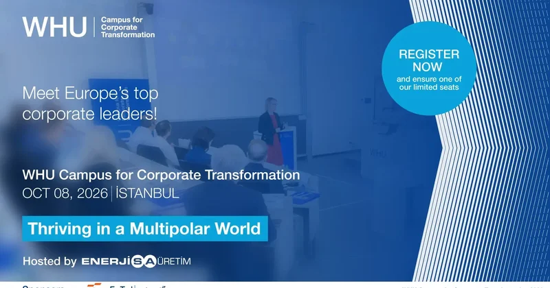 WHU CCT Uluslararası Konferansı 8 Ekim’de Türkiye’de