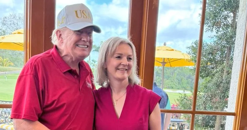 Şaşırtıcı buluşma: Liz Truss, ABD Başkanı Trump ile görüştü Dış Haberler