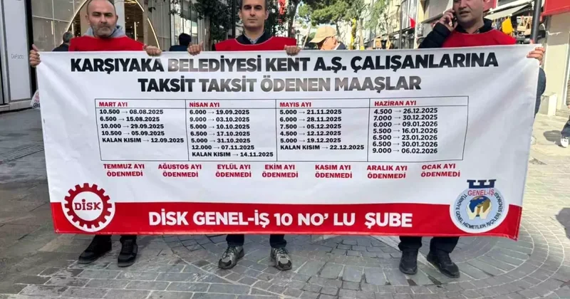 Karşıyaka Belediyesinde borç dağ gibi: İşçi başına 400 bin TL alacak
