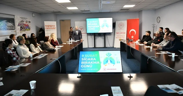 Sigarayı bırakan 25 çalışana sertifikaları takdim edildi Bursa Haberleri