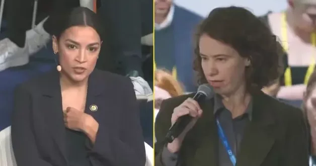 ABD Kongre üyesi Cortez den İsrailli gazeteciye olay cevap: Soykırımın sebebi bu!