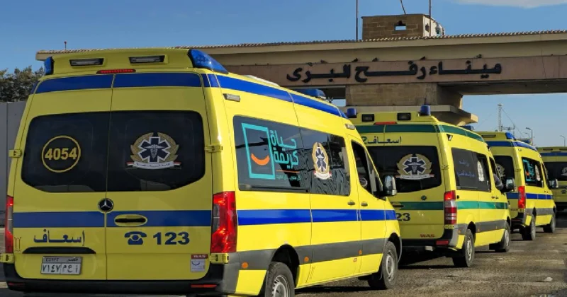 İşgalci İsrail Refah Sınır Kapısı ndan sadece 455 hasta ve refakatçinin çıkışına izin verdi