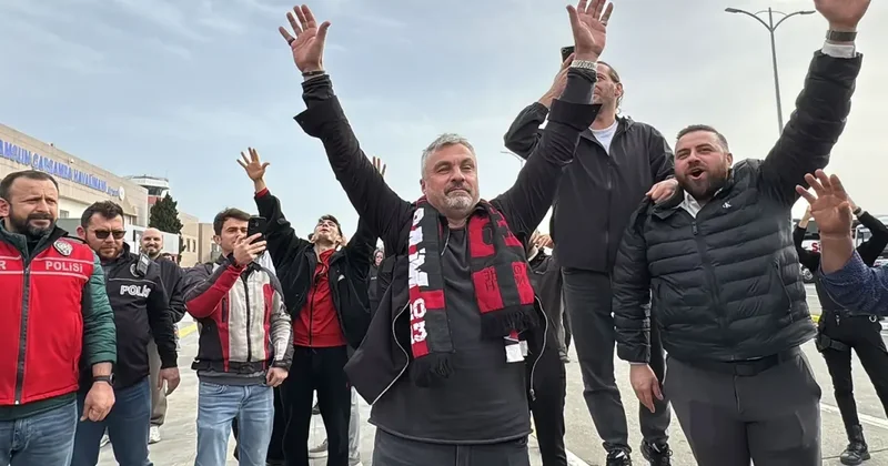 Sessiz sedasız Samsun a gelen Thomas Reis şampiyonlar gibi uğurlandı