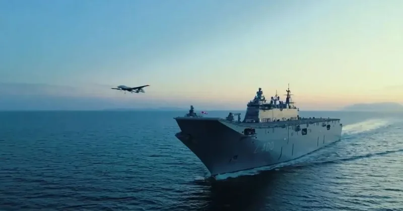 27 tonluk yerli Türk gemisi Baltık Denizi ne indi! Sözcü Gazetesi