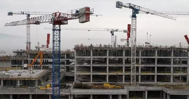 İnşaat sektöründe büyüme ivmesi: Üretim endeksi yıllık yüzde 7,5 arttı