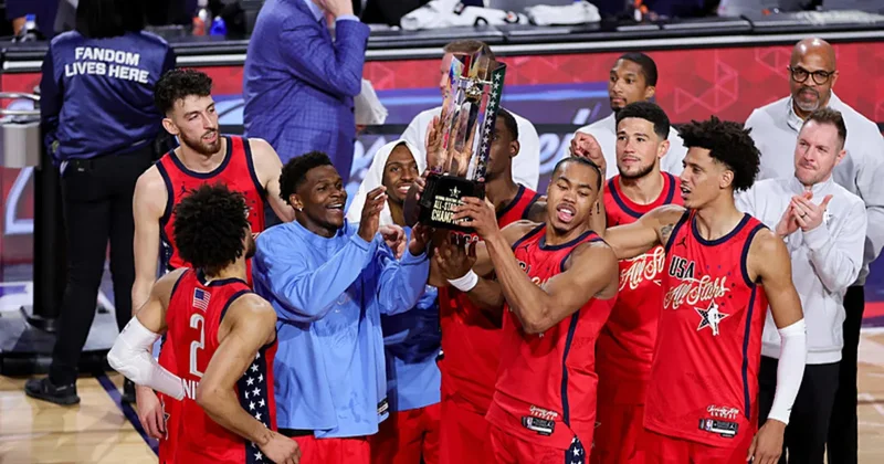 75. NBA All Star maçlarının kazananı USA Stars oldu! Alperen Şengün sahne aldı...