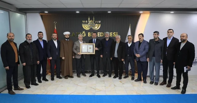 Elazığ ile Han Yunus arasında gönül köprüsü Elazığ Haberleri