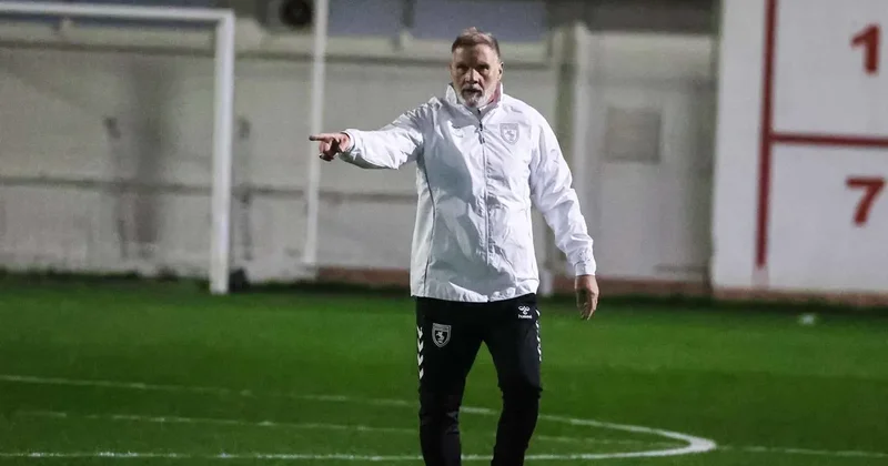 Thorsten Fink, Samsunspor da ilk idmanına çıktı!