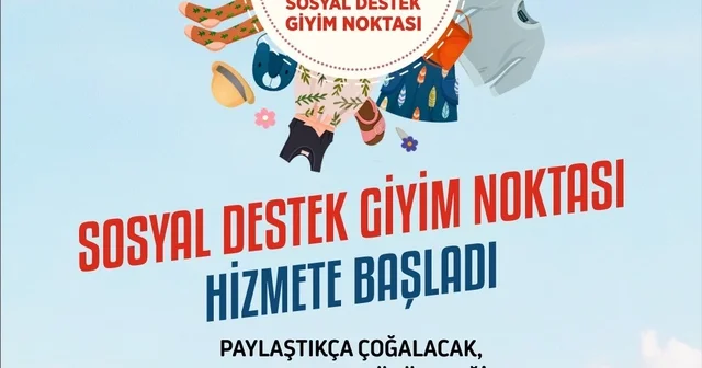 Efeler in Sosyal Destek Giyim Noktası hizmete başladı Aydın Haberleri